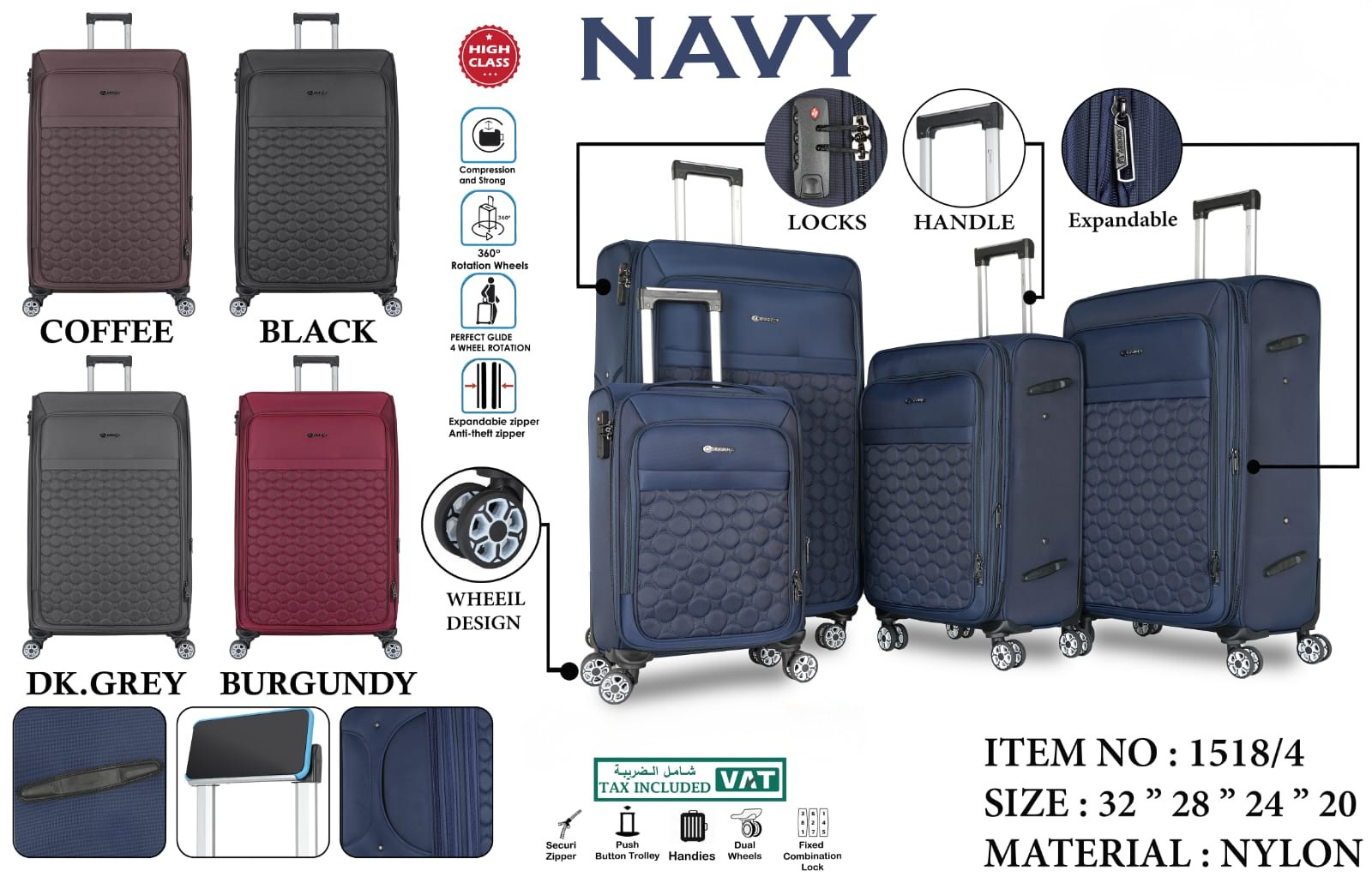 شنط سفر قماش كبيره شنط سفر قماش كبيره