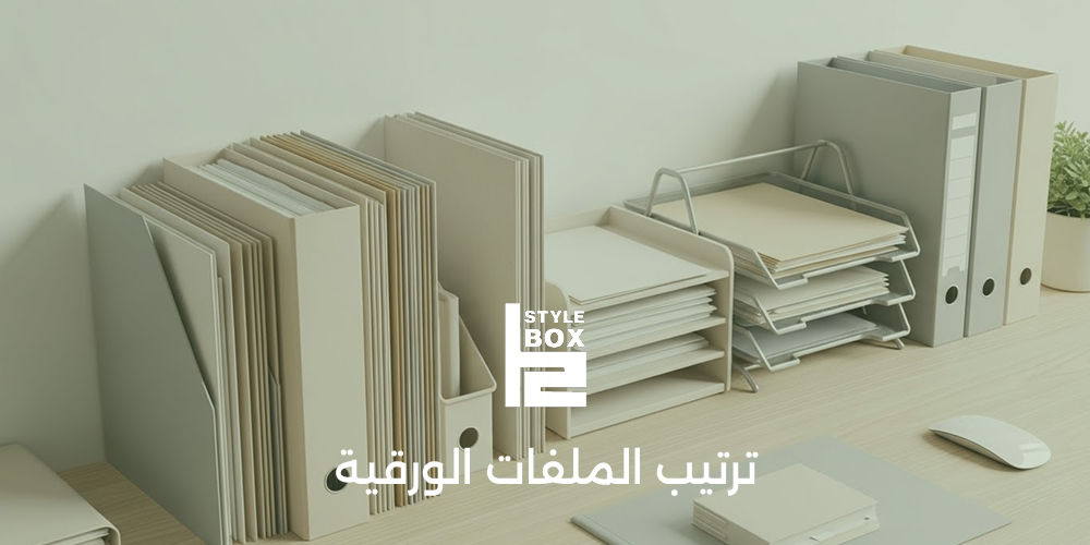 ترتيب الملفات الورقية