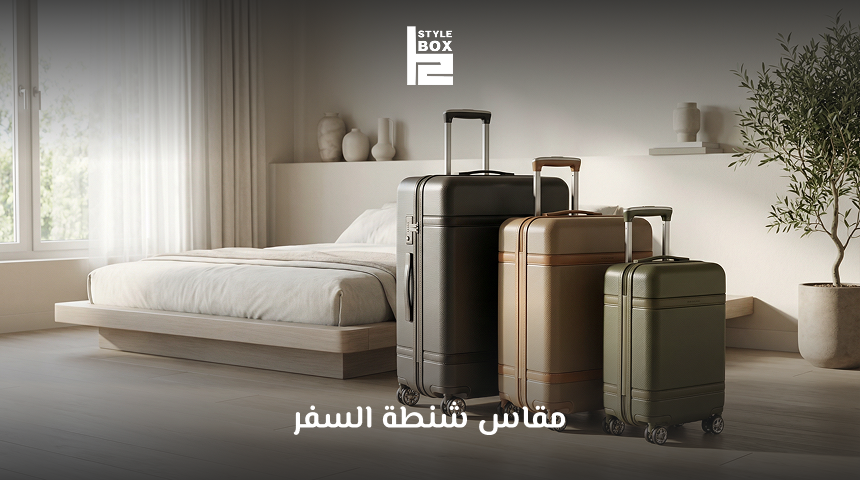 مقاس شنطة السفر