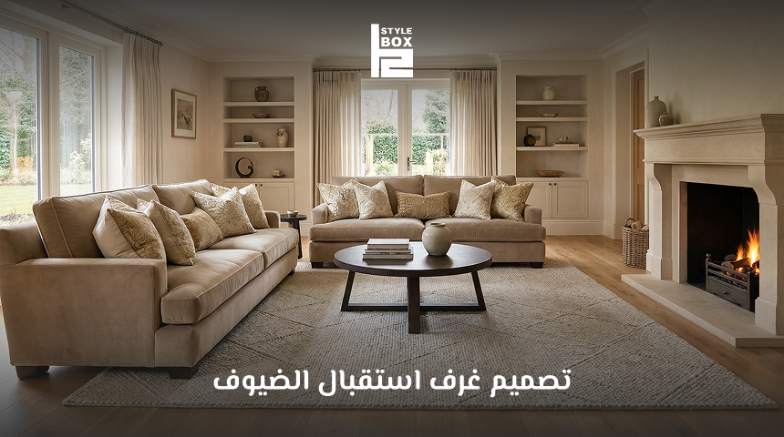 تصميم غرف استقبال الضيوف